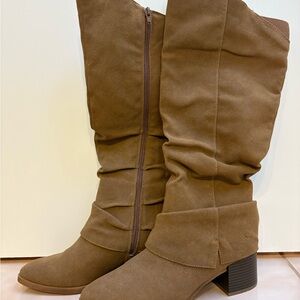 Life Stride Brown Over the Knee Boots
